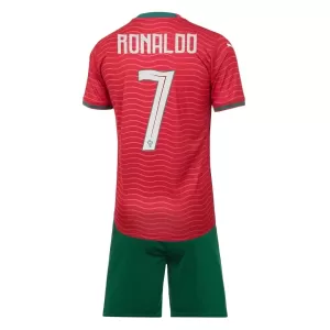 Koszulka Piłkarska Portugalia Cristiano Ronaldo 7 Dziecięca Domowa Mistrzostwa Świata 2026