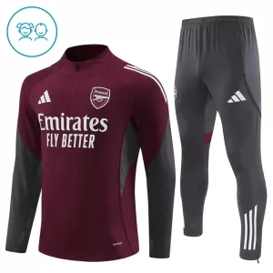 Arsenal Zestaw Bluzy Treningowej Dziecięca 2025/26 Czerwony