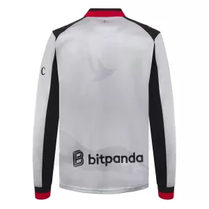 Koszulka Piłkarska Bramkarska AC Milan Męska Czwarta 2025/26 Długi Rękaw