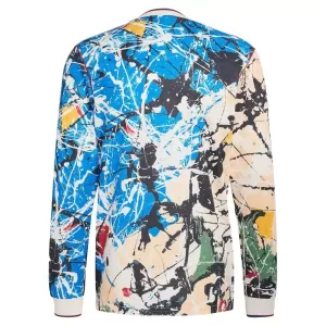 Koszulka Piłkarska Manchester United Stone Roses Męska 2025/26 Długi Rękaw (Specjalny)