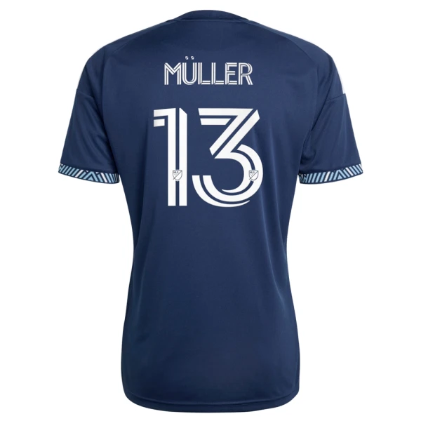 Koszulka Piłkarska Vancouver Whitecaps Thomas Müller 13 Dziecięca Wyjazdowa 2026