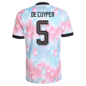 Koszulka Piłkarska Belgia De Cuyper 5 Dziecięca Wyjazdowa Mistrzostwa Świata 2026