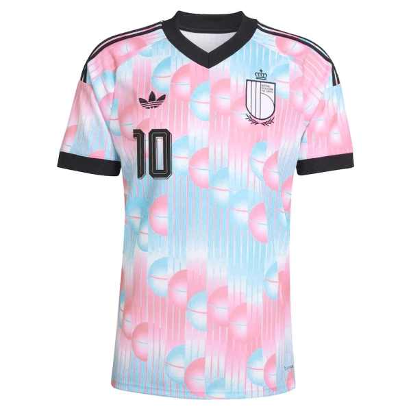 Koszulka Piłkarska Belgia Romelu Lukaku 10 Dziecięca Wyjazdowa Mistrzostwa Świata 2026