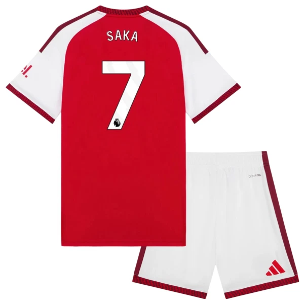 Koszulka Piłkarska Arsenal Bukayo Saka 7 Dziecięca Domowa 2026/27 Koszulka Piłkarska Arsenal Bukayo Saka 7 Dziecięca Domowa 2026/27