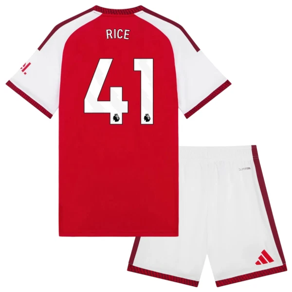 Koszulka Piłkarska Arsenal Declan Rice 41 Dziecięca Domowa 2026/27 Koszulka Piłkarska Arsenal Declan Rice 41 Dziecięca Domowa 2026/27
