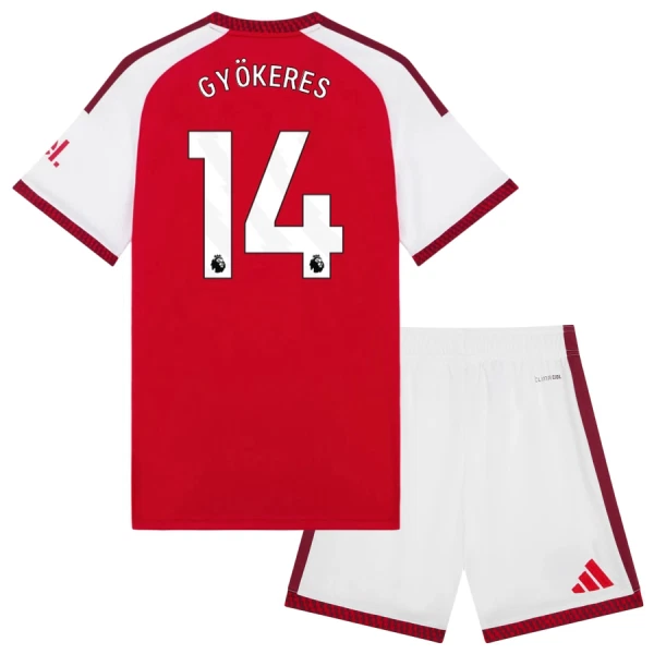 Koszulka Piłkarska Arsenal Gyokeres 14 Dziecięca Domowa 2026/27