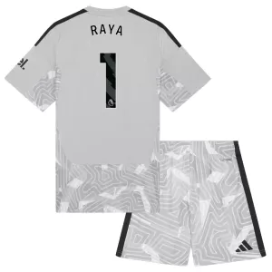 Koszulka Piłkarska Bramkarska Arsenal Raya 1 Dziecięca Domowa 2026/27
