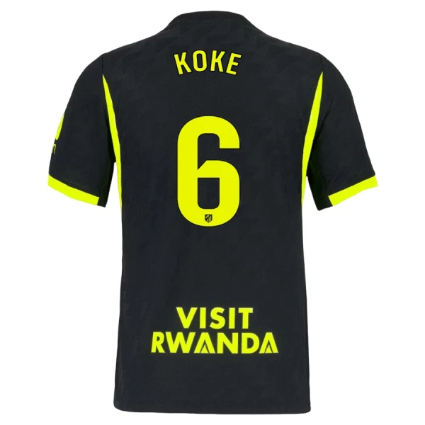 Koszulka Piłkarska Atlético Madryt Koke 6 Męska Wyjazdowa 2026/27 Koszulka Piłkarska Atlético Madryt Koke 6 Męska Wyjazdowa 2026/27