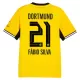 Koszulka Piłkarska Borussia Dortmund Fabio Silva 21 Męska Domowa 2026/27 Koszulka Piłkarska Borussia Dortmund Fabio Silva 21 Męska Domowa 2026/27