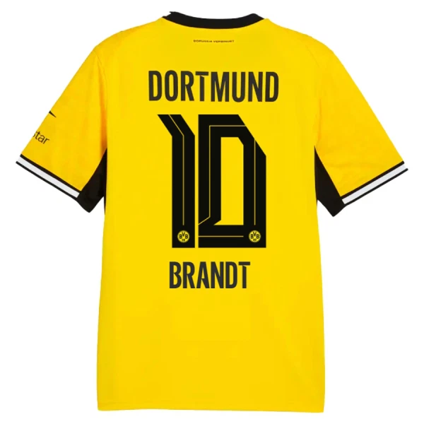Koszulka Piłkarska Borussia Dortmund Julian Brandt 10 Męska Domowa 2026/27 Koszulka Piłkarska Borussia Dortmund Julian Brandt 10 Męska Domowa 2026/27