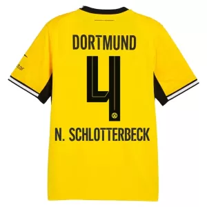 Koszulka Piłkarska Borussia Dortmund Nico Schlotterbeck 4 Męska Domowa 2026/27