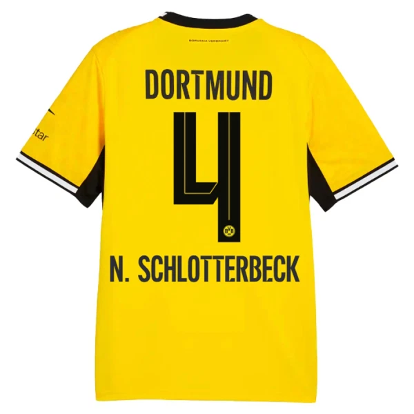 Koszulka Piłkarska Borussia Dortmund Nico Schlotterbeck 4 Męska Domowa 2026/27