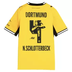 Koszulka Piłkarska Borussia Dortmund Nico Schlotterbeck 4 Męska Domowa 2026/27 (Specjalny)