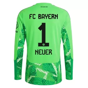 Koszulka Piłkarska Bramkarska FC Bayern Monachium Manuel Neuer 1 Męska Domowa 2026/27 Długi Rękaw Koszulka Piłkarska Bramkarska FC Bayern Monachium Manuel Neuer 1 Męska Domowa 2026/27 Długi Rękaw