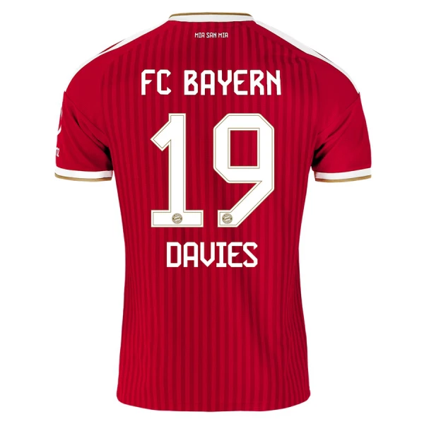 Koszulka Piłkarska FC Bayern Monachium Alphonso Davies 19 Męska Domowa 2026/27 Koszulka Piłkarska FC Bayern Monachium Alphonso Davies 19 Męska Domowa 2026/27