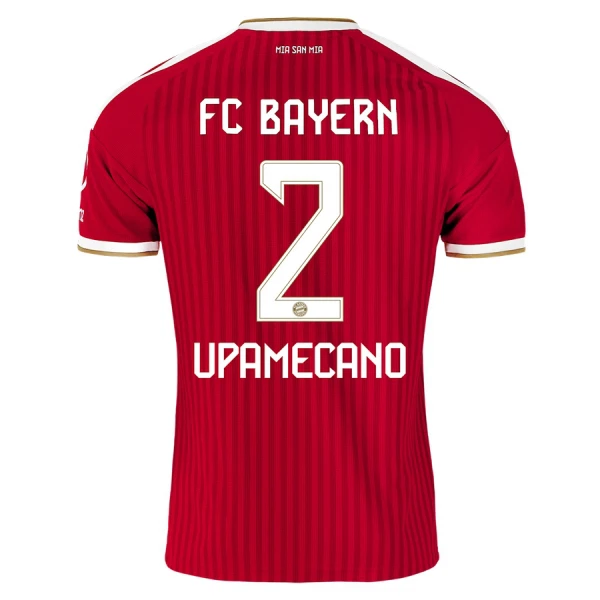 Koszulka Piłkarska FC Bayern Monachium Dayot Upamecano 2 Męska Domowa 2026/27 Koszulka Piłkarska FC Bayern Monachium Dayot Upamecano 2 Męska Domowa 2026/27
