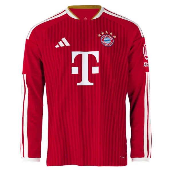 Koszulka Piłkarska FC Bayern Monachium Dziecięca Domowa 2026/27 Długi Rękaw