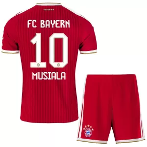 Koszulka Piłkarska FC Bayern Monachium Jamal Musiala 10 Dziecięca Domowa 2026/27