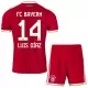 Koszulka Piłkarska FC Bayern Monachium Luis Díaz 14 Dziecięca Domowa 2026/27 Koszulka Piłkarska FC Bayern Monachium Luis Díaz 14 Dziecięca Domowa 2026/27