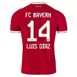 Koszulka Piłkarska FC Bayern Monachium Luis Díaz 14 Męska Domowa 2026/27