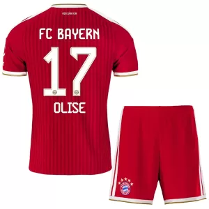 Koszulka Piłkarska FC Bayern Monachium Olise 17 Dziecięca Domowa 2026/27