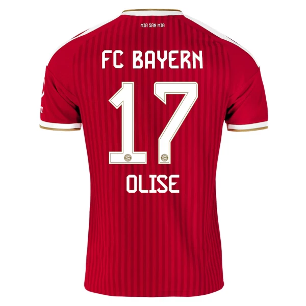 Koszulka Piłkarska FC Bayern Monachium Olise 17 Męska Domowa 2026/27