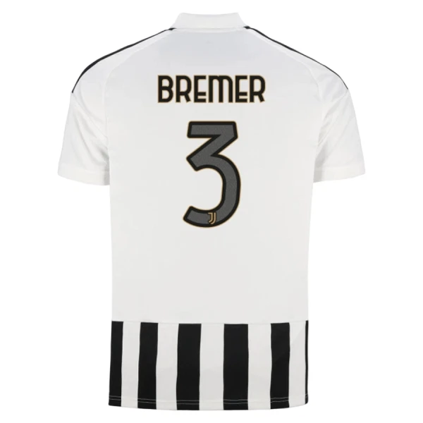 Koszulka Piłkarska Juventus Bremer 3 Męska Domowa 2026/27 Koszulka Piłkarska Juventus Bremer 3 Męska Domowa 2026/27