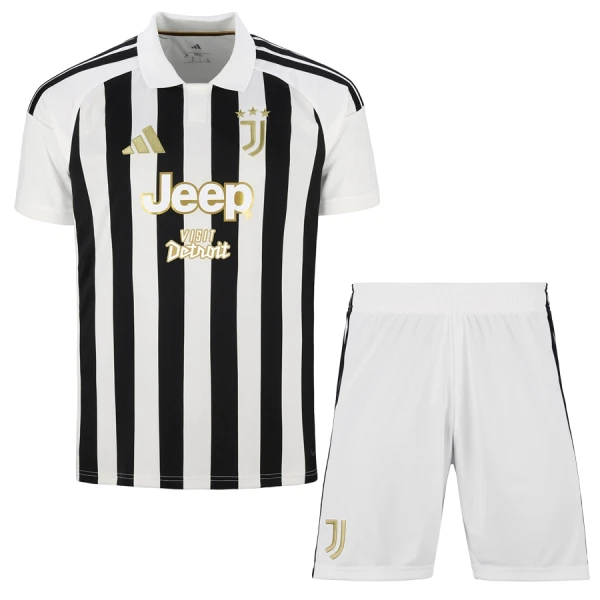 Koszulka Piłkarska Juventus Dziecięca Domowa 2026/27 Koszulka Piłkarska Juventus Dziecięca Domowa 2026/27