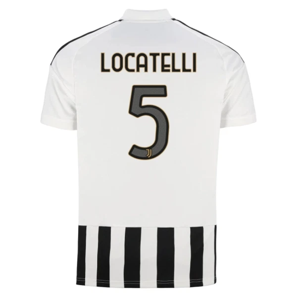 Koszulka Piłkarska Juventus Locatelli 5 Męska Domowa 2026/27 Koszulka Piłkarska Juventus Locatelli 5 Męska Domowa 2026/27