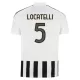 Koszulka Piłkarska Juventus Locatelli 5 Męska Domowa 2026/27 Koszulka Piłkarska Juventus Locatelli 5 Męska Domowa 2026/27