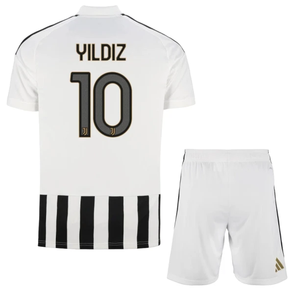 Koszulka Piłkarska Juventus Yildiz 10 Dziecięca Domowa 2026/27 Koszulka Piłkarska Juventus Yildiz 10 Dziecięca Domowa 2026/27