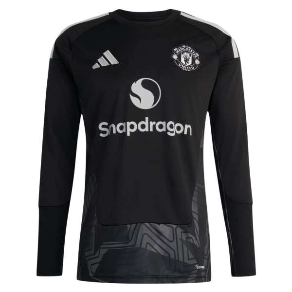 Koszulka Piłkarska Bramkarska Manchester United Męska Domowa 2026/27 Długi Rękaw