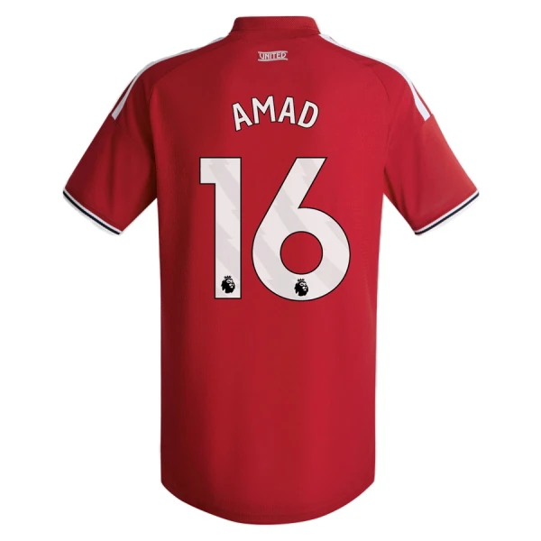 Koszulka Piłkarska Manchester United Amad 16 Męska Domowa 2026/27 Koszulka Piłkarska Manchester United Amad 16 Męska Domowa 2026/27