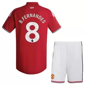 Koszulka Piłkarska Manchester United Bruno Fernandes 8 Dziecięca Domowa 2026/27