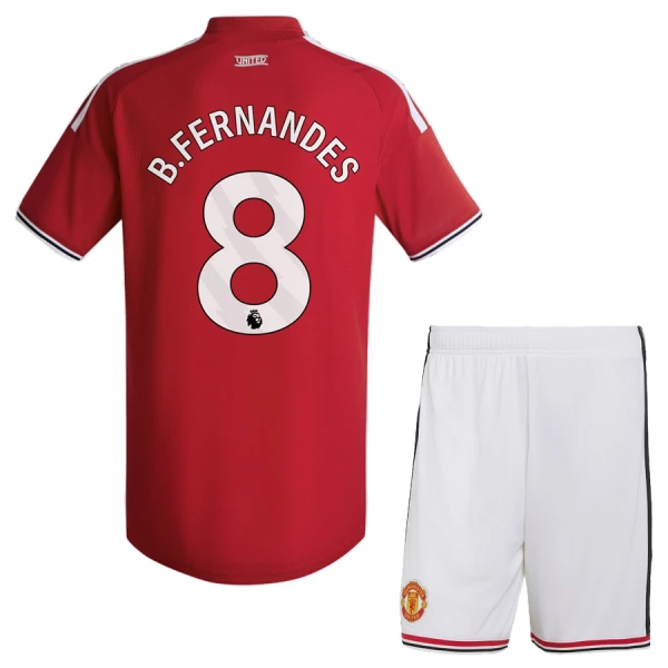 Koszulka Piłkarska Manchester United Bruno Fernandes 8 Dziecięca Domowa 2026/27 Koszulka Piłkarska Manchester United Bruno Fernandes 8 Dziecięca Domowa 2026/27