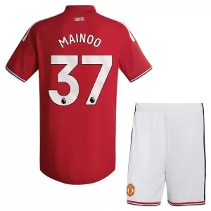 Koszulka Piłkarska Manchester United Kobbie Mainoo 37 Dziecięca Domowa 2026/27