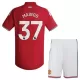 Koszulka Piłkarska Manchester United Kobbie Mainoo 37 Dziecięca Domowa 2026/27 Koszulka Piłkarska Manchester United Kobbie Mainoo 37 Dziecięca Domowa 2026/27