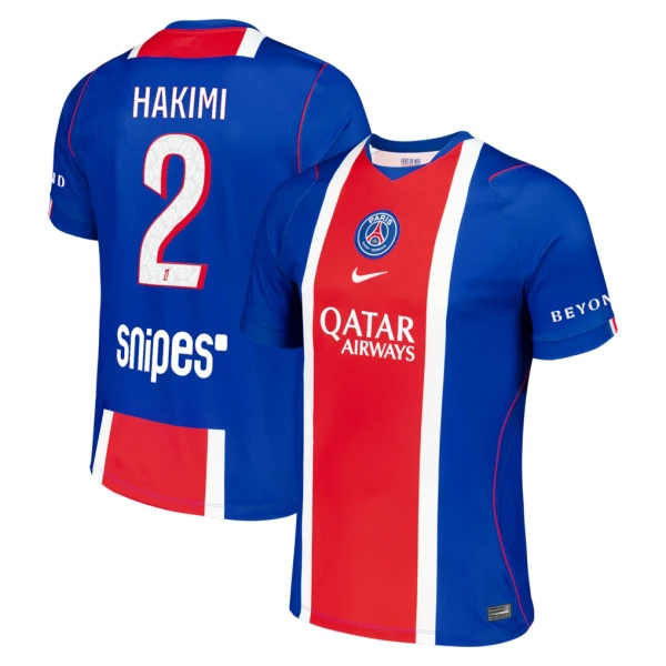 Koszulka Piłkarska Paris Saint-Germain Achraf Hakimi 2 Męska Domowa 2026/27 Koszulka Piłkarska Paris Saint-Germain Achraf Hakimi 2 Męska Domowa 2026/27