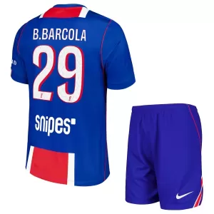 Koszulka Piłkarska Paris Saint-Germain Bradley Barcola 29 Dziecięca Domowa 2026/27