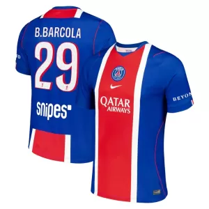 Koszulka Piłkarska Paris Saint-Germain Bradley Barcola 29 Męska Domowa 2026/27