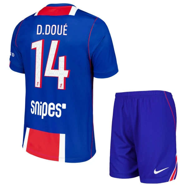 Koszulka Piłkarska Paris Saint-Germain Desire Doue 14 Dziecięca Domowa 2026/27