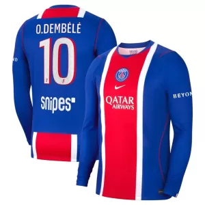 Koszulka Piłkarska Paris Saint-Germain Ousmane Dembélé 10 Męska Domowa 2026/27 Długi Rękaw