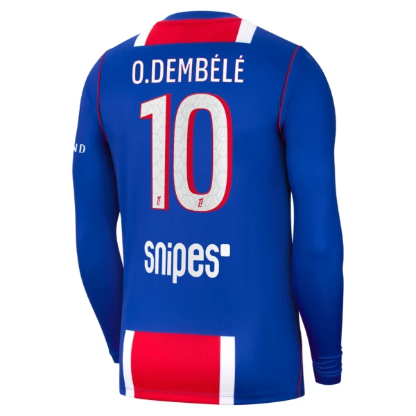 Koszulka Piłkarska Paris Saint-Germain Ousmane Dembélé 10 Męska Domowa 2026/27 Długi Rękaw