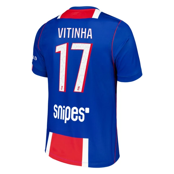 Koszulka Piłkarska Paris Saint-Germain Vitinha 17 Męska Domowa 2026/27