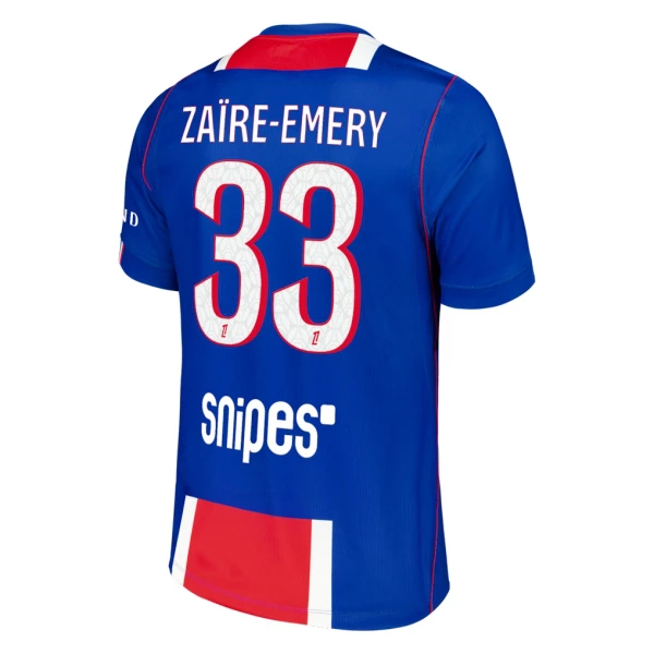 Koszulka Piłkarska Paris Saint-Germain Zaire Emery 33 Męska Domowa 2026/27
