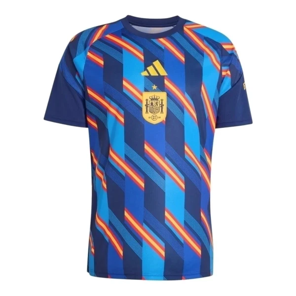 Koszulka Piłkarska Hiszpania Pre-Match Męska Mistrzostwa Świata 2026 Koszulka Piłkarska Hiszpania Pre-Match Męska Mistrzostwa Świata 2026
