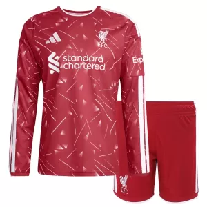 Koszulka Piłkarska Liverpool Dziecięca Domowa 2026/27 Długi Rękaw