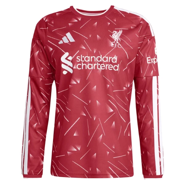 Koszulka Piłkarska Liverpool Dziecięca Domowa 2026/27 Długi Rękaw