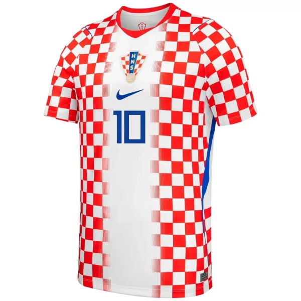Koszulka Piłkarska Chorwacja Luka Modrić 10 Dziecięca Domowa Mistrzostwa Świata 2026