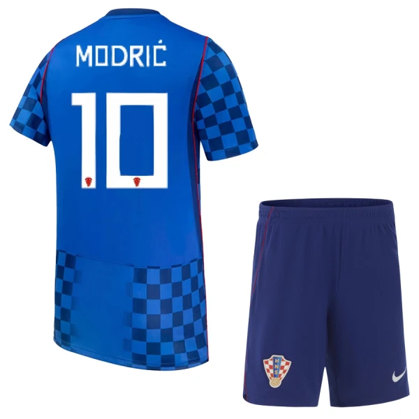 Koszulka Piłkarska Chorwacja Luka Modrić 10 Dziecięca Wyjazdowa Mistrzostwa Świata 2026 Koszulka Piłkarska Chorwacja Luka Modrić 10 Dziecięca Wyjazdowa Mistrzostwa Świata 2026